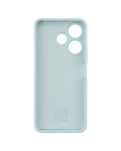 Чохол накладка для Xiaomi Redmi 13 Silicone MakeFuture Синя (Ocean Blue)