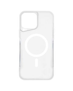 Чохол-накладка для iPhone 13 Pro Max Crystal Silicone с технологией MagSafe Прозорий (Прозрачный)