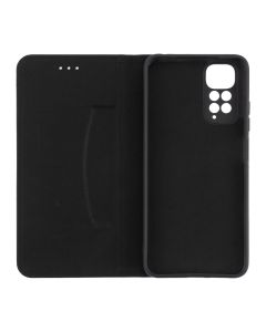 Чохол кейс для Xiaomi Redmi Note 11/11s Leather Чорний (Black)