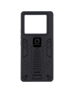 Чехол накладка для Infinix Note 40 Pro/Note 40 Pro Plus Armor Magnetic Черный (Black)