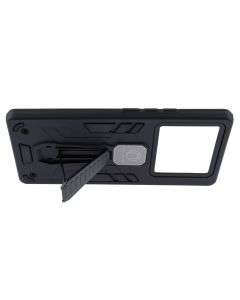 Чехол накладка для Infinix Note 40 Pro/Note 40 Pro Plus Armor Magnetic Черный (Black)