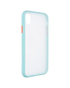 Чехол накладка для iPhone Xr Matte Skin Affinity Синий (Blue)