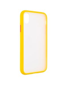 Матовый чехол-накладка для iPhone Xr Matte Skin Affinity Желтый (Yellow)