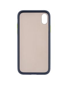 Чехол накладка для iPhone Xr Matte Skin Affinity Синий (Темно-синий)