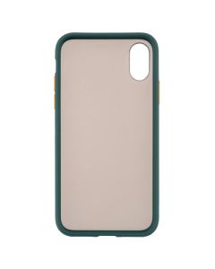 Чохол накладка для iPhone Xs Matte Skin Affinity Зелена (Dark Green)