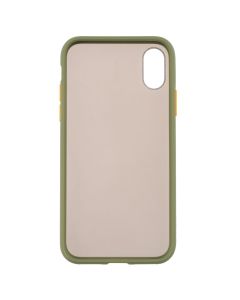 Чохол накладка для iPhone Xs Matte Skin Affinity Зелена (Green)