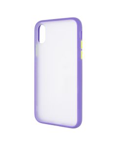 Чохол накладка для iPhone Xs Matte Skin Affinity Фіолетова (Purple)