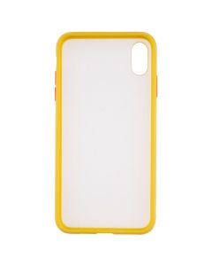 Чохол накладка для iPhone XS MAX Matte Skin Affinity Жовта (Yellow)