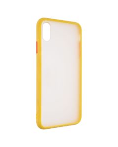 Чохол накладка для iPhone XS MAX Matte Skin Affinity Жовта (Yellow)