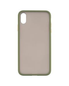 Чохол накладка для iPhone XS MAX Matte Skin Affinity Зелена (Green)