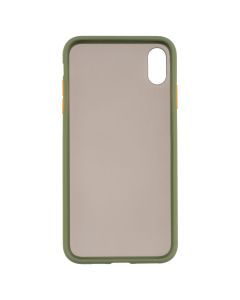 Чохол накладка для iPhone XS MAX Matte Skin Affinity Зелена (Green)