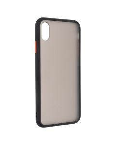 Чохол накладка для iPhone XS Max Matte Skin Affinity Чорна (Black)