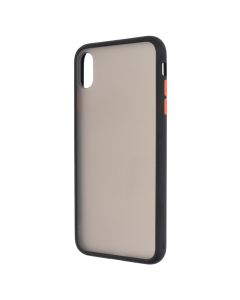 Чохол накладка для iPhone XS Max Matte Skin Affinity Чорна (Black)