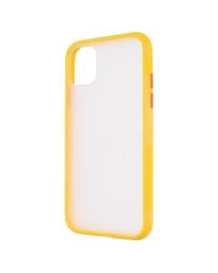 Чехол накладка для iPhone 11 Matte Skin Affinity Жёлтый