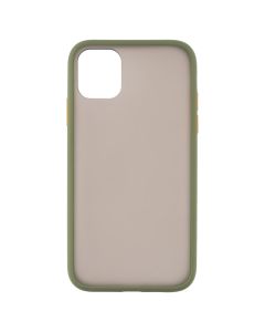 Чехол накладка для iPhone 11 Matte Skin Affinity Зелёный (Green)