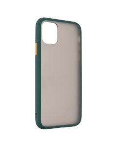 Чехол-накладка для iPhone 11 Matte Skin Affinity Зеленый (Темно-зеленый)