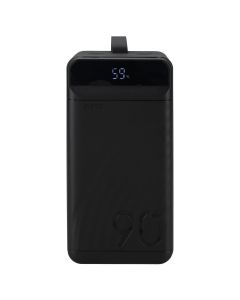 PowerBank 90000 mAh Hoco J123D Element 22.5W+PD20W Чорний (Black)