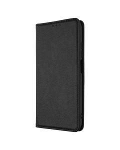 Чохол кейс для Xiaomi Redmi Note 11/11s Leather Fold Чорний (Black)