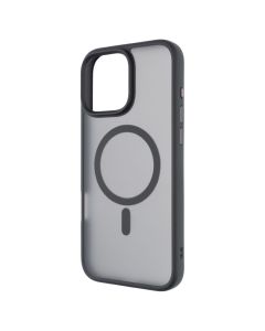 Чехол накладка для iPhone 16 Pro Max WAVE Matte Insane MagSafe Черный (Black)