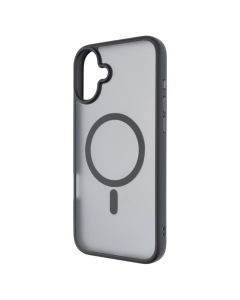 Чохол накладка для iPhone 16 Plus WAVE Matte Insane MagSafe Чорна (Black)