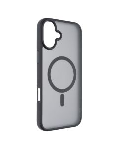 Чехол накладка для iPhone 16 WAVE Matte Insane MagSafe Черный (Black)