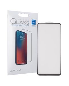 Захисне скло для Tecno Pova 6 Neo ACCLAB Full Чорне (Black)