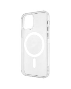 Чехол накладка для iPhone 12 DM Clear MagSafe Прозрачный