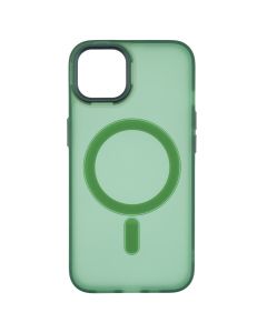 Чохол накладка для iPhone 13 DM Frosted Acrylic MagSafe Зелена (Dark Green)