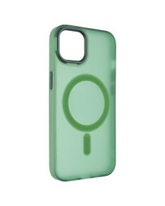 Чохол накладка для iPhone 13 DM Frosted Acrylic MagSafe Зелена (Dark Green)