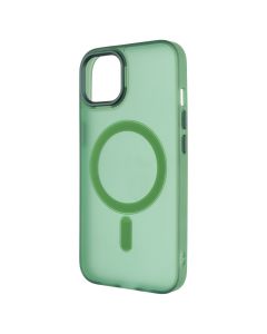 Чохол накладка для iPhone 13 DM Frosted Acrylic MagSafe Зелена (Dark Green)