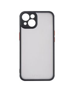 Чехол-накладка для iPhone 14 Frame MakeFuture Черный (Black)