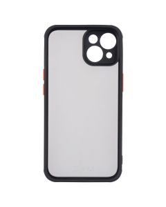 Чехол-накладка для iPhone 14 Frame MakeFuture Черный (Black)