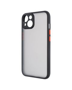 Чехол-накладка для iPhone 14 Frame MakeFuture Черный (Black)