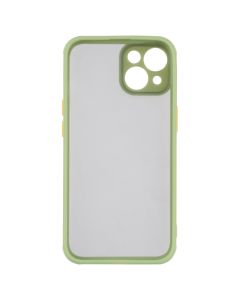 Чохол накладка для iPhone 14 Frame MakeFuture Зелена (Green)
