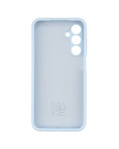 Чохол накладка для Samsung A25 Silicone MakeFuture Синя (Ice Blue)