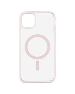 Чехол накладка для iPhone 11 Pro Max DM Frosted Acrylic MagSafe Розовый (Pink)