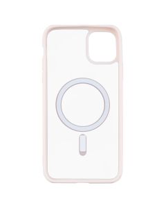 Чехол накладка для iPhone 11 Pro Max DM Frosted Acrylic MagSafe Розовый (Pink)