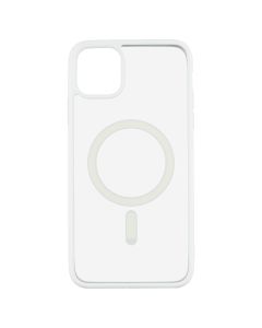 Чехол накладка для iPhone 11 Pro Max DM Frosted Acrylic MagSafe Белый (White)
