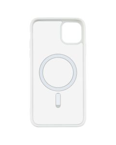Чехол накладка для iPhone 11 Pro Max DM Frosted Acrylic MagSafe Белый (White)