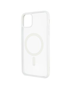 Чехол накладка для iPhone 11 Pro Max DM Frosted Acrylic MagSafe Белый (White)
