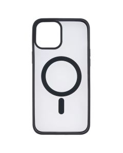 Чохол накладка для iPhone 12 Pro Max DM Frosted Acrylic MagSafe Чорна (Black)