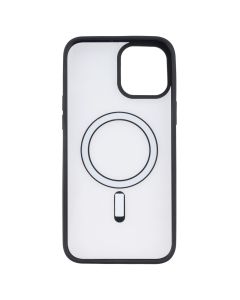 Чохол накладка для iPhone 12 Pro Max DM Frosted Acrylic MagSafe Чорна (Black)