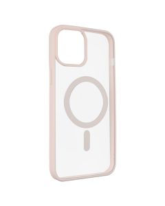 Чехол накладка для iPhone 12 Pro Max DM Frosted Acrylic MagSafe Розовый (Pink)