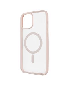 Чехол накладка для iPhone 12 Pro Max DM Frosted Acrylic MagSafe Розовый (Pink)