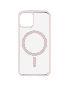 Чохол накладка для iPhone 12 Pro DM Frosted Acrylic MagSafe Рожева (Pink)