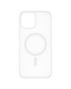Чохол накладка для iPhone 12 Pro DM Frosted Acrylic MagSafe Біла (White)