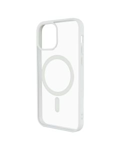 Чохол накладка для iPhone 12 DM Frosted Acrylic MagSafe Біла (White)