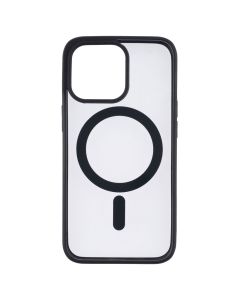 Чохол-накладка для iPhone 13 Pro DM Frosted Acrylic MagSafe Чорна (Черная)