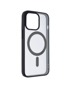 Чохол-накладка для iPhone 13 Pro DM Frosted Acrylic MagSafe Чорна (Черная)