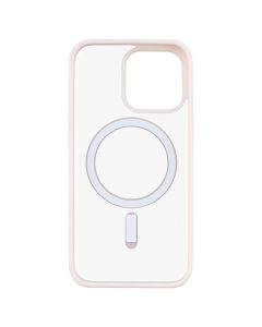 Чехол-накладка для iPhone 13 Pro DM Frosted Acrylic MagSafe Розовый (Pink)